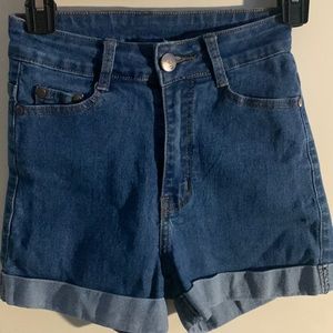 Denim shorts - bob jeans